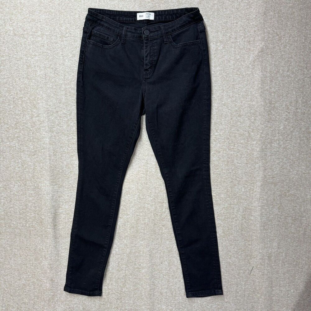 BKE Payton Skinny Jeans Womens Size 29x31,5 Black Denim Mid Rise Stretch